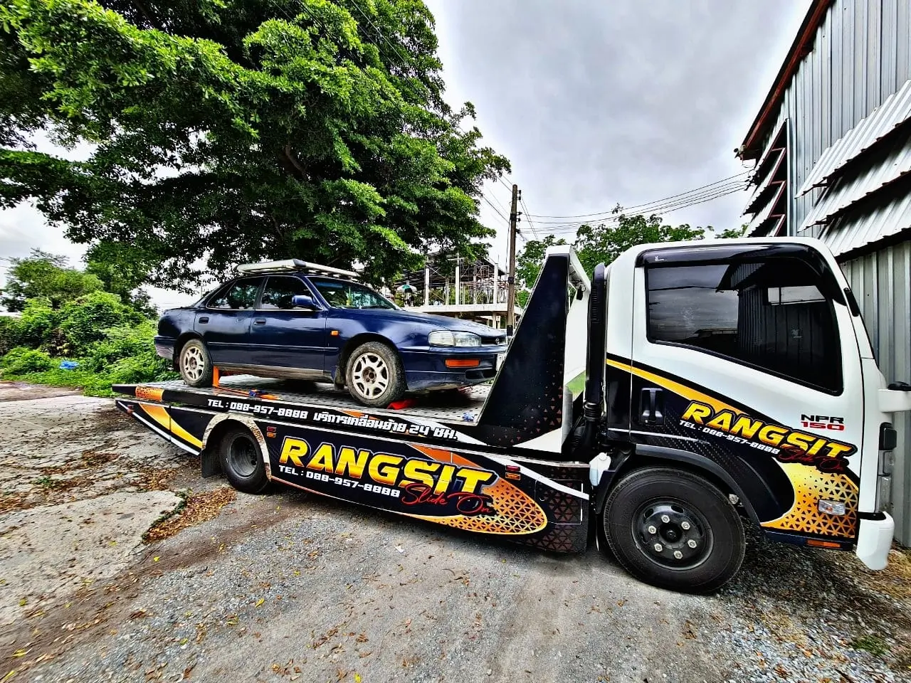 รับขนย้ายรถยนต์ รถมอเตอร์ไซด์ข้ามจังหวัด