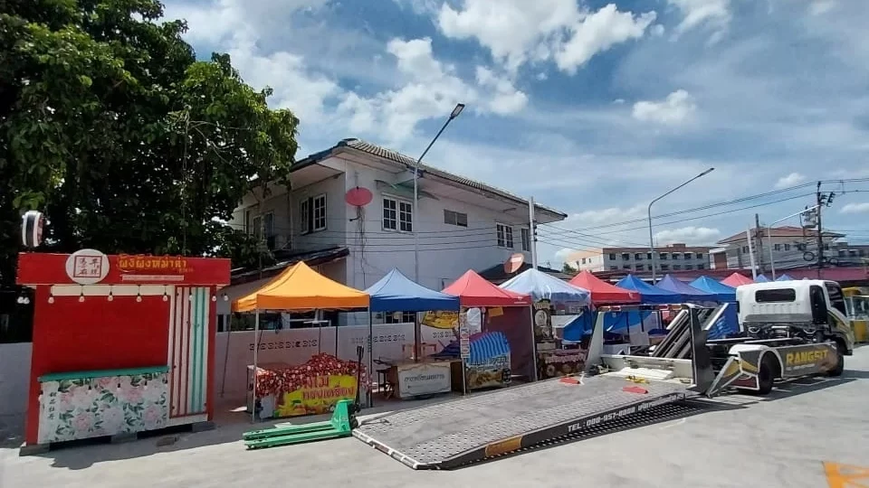 รถสไลด์ ขนย้ายบ้าน ร้านน็อคดาวน์