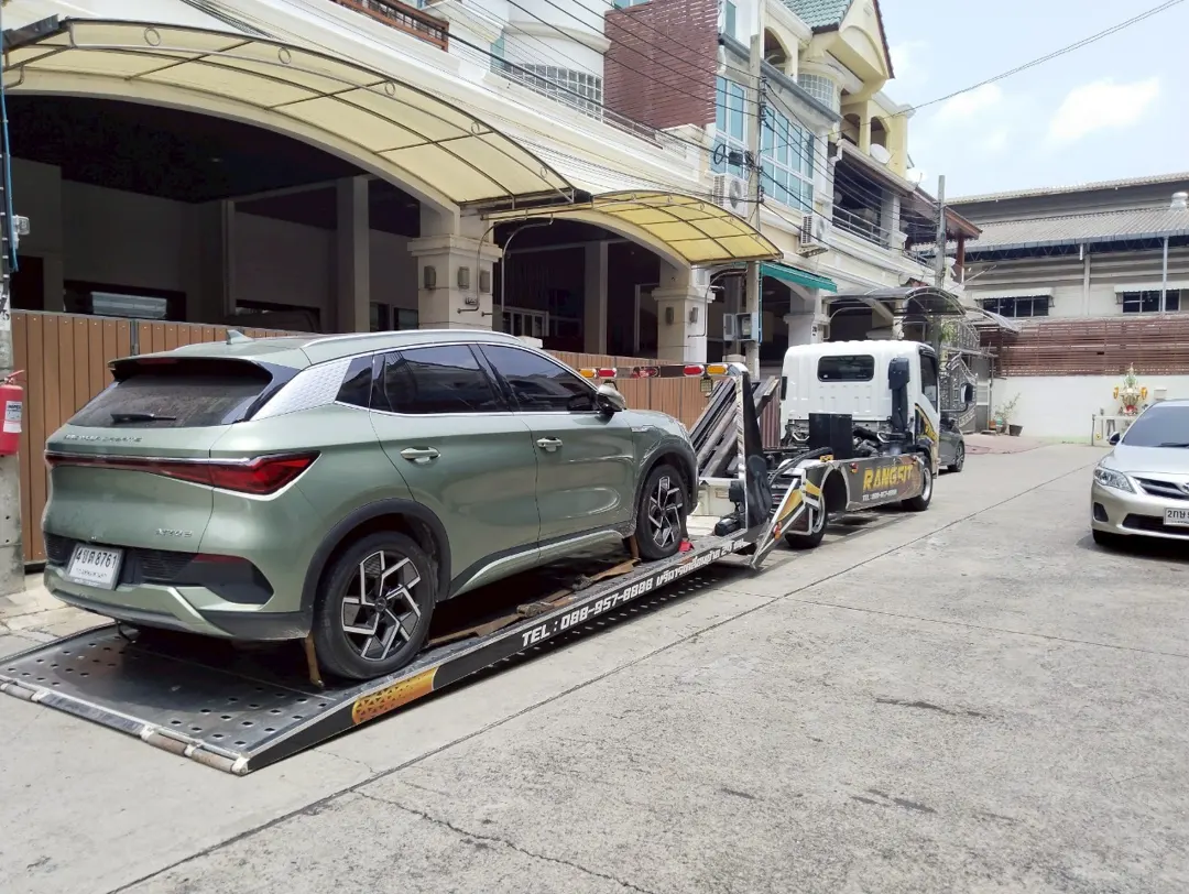บริการขนย้ายรถยนต์ด้วย รถยก รถสไลด์ สระบุรี บริการฉุกเฉินเร่งด่วน ประสิทธิภาพสูง